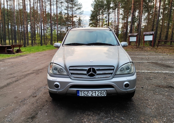 samochody osobowe Mercedes-Benz ML cena 25000 przebieg: 246500, rok produkcji 2004 z Bolesławiec